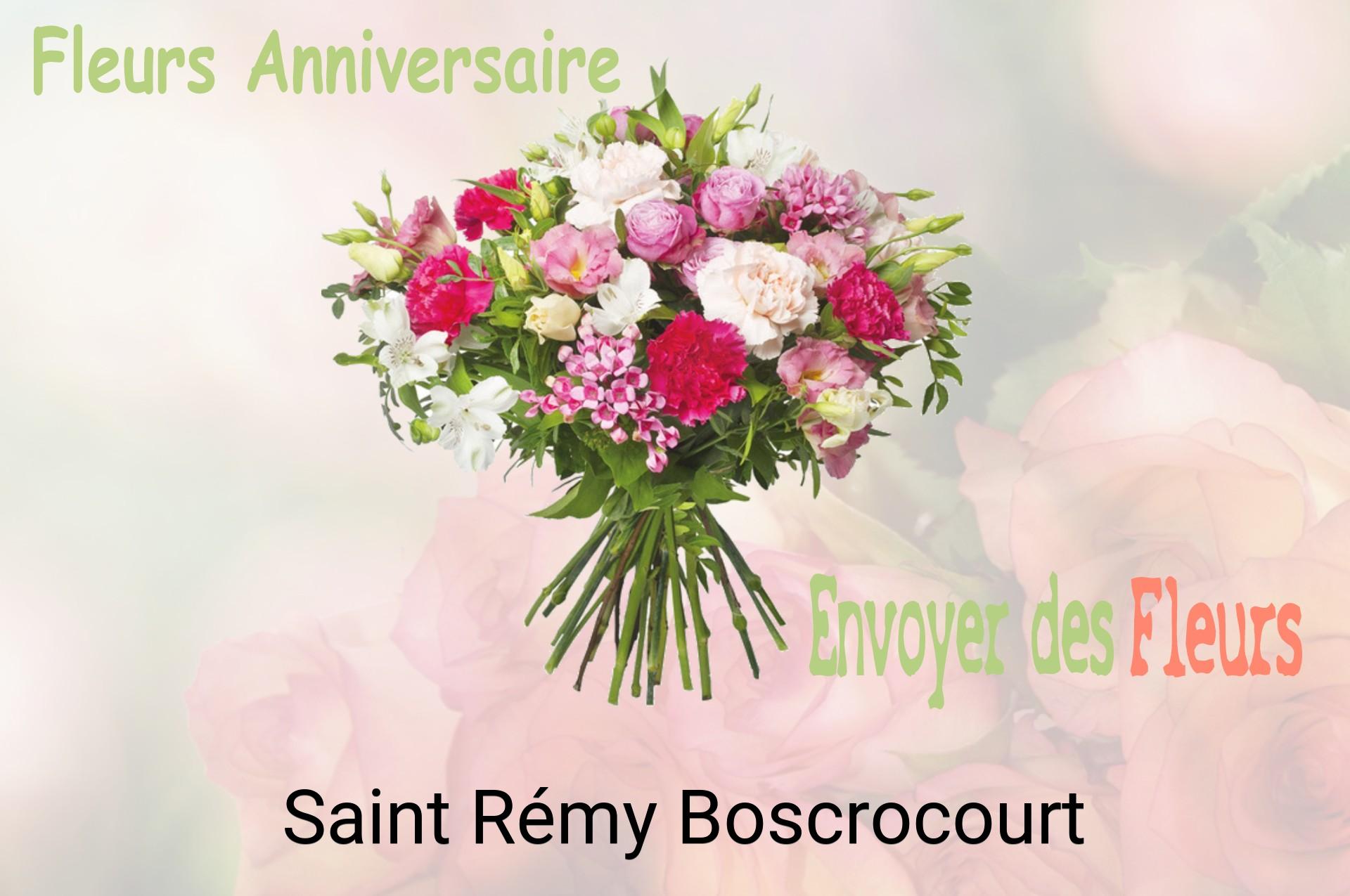 Bouquet de fleurs d’anniversaire livré à Saint-Rémy-Boscrocourt