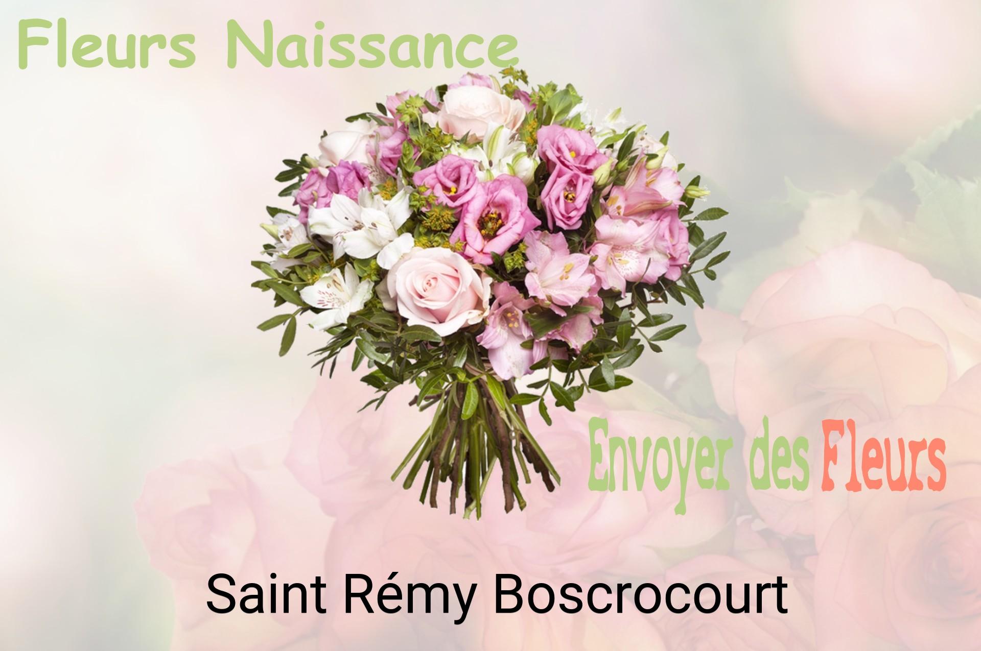 Bouquet de fleurs de naissance livré à Saint-Rémy-Boscrocourt